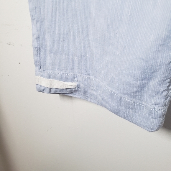 𝅺tristan crop chambray pants hight waist sz 6 - Picture 6 of 8